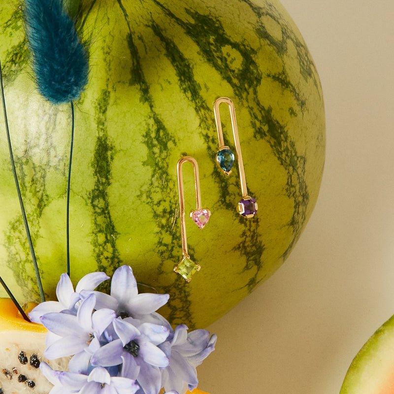 On My Way To Wonderland Earrings - LÚDERE Jewelry