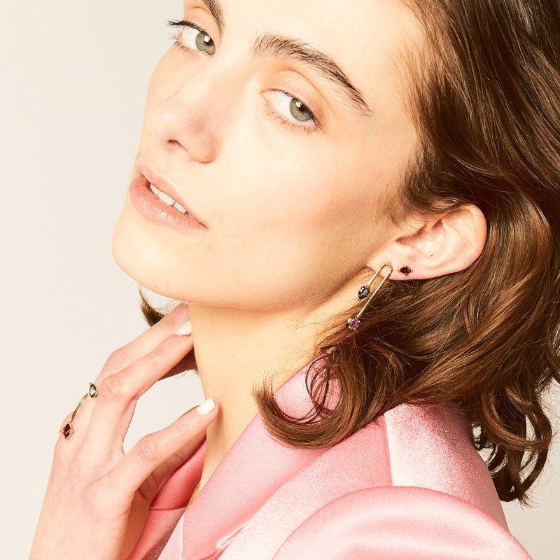 On My Way To Wonderland Earrings - LÚDERE Jewelry