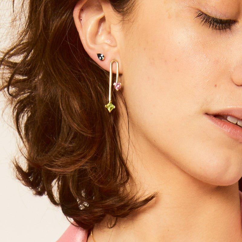 On My Way To Wonderland Earrings - LÚDERE Jewelry