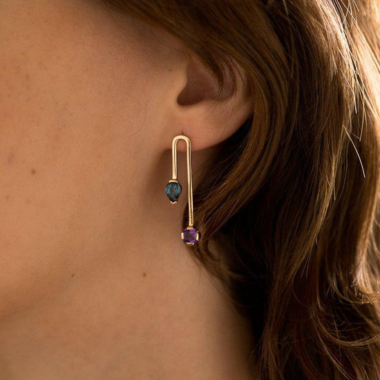 On My Way To Wonderland Earrings - LÚDERE Jewelry