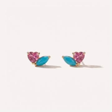 A Little Love Stud Earrings - LÚDERE