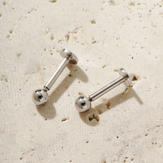 Cloud Nine Flat Back Earrings - LÚDERE