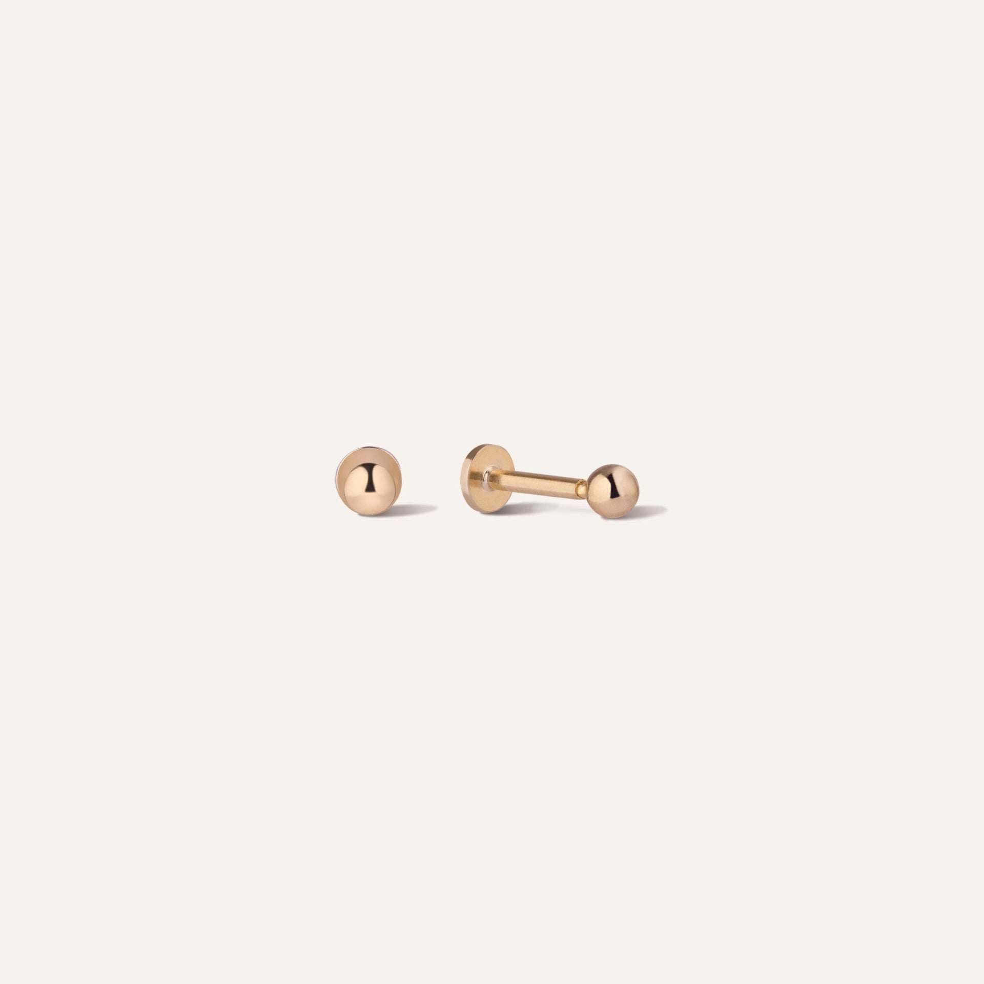 Cloud Nine Flat Back Earrings