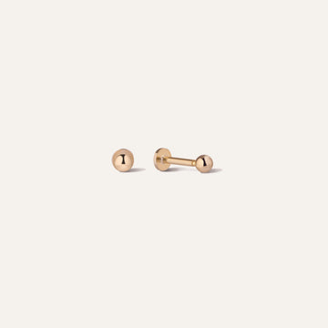 Cloud Nine Flat Back Earrings - LÚDERE