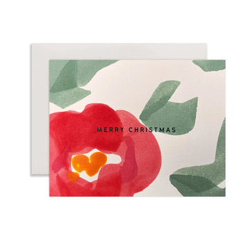 Poinsettia Christmas Stationary Set - LÚDERE
