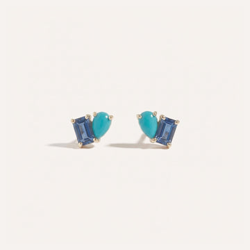 Somewhere New Stud Earrings - LÚDERE