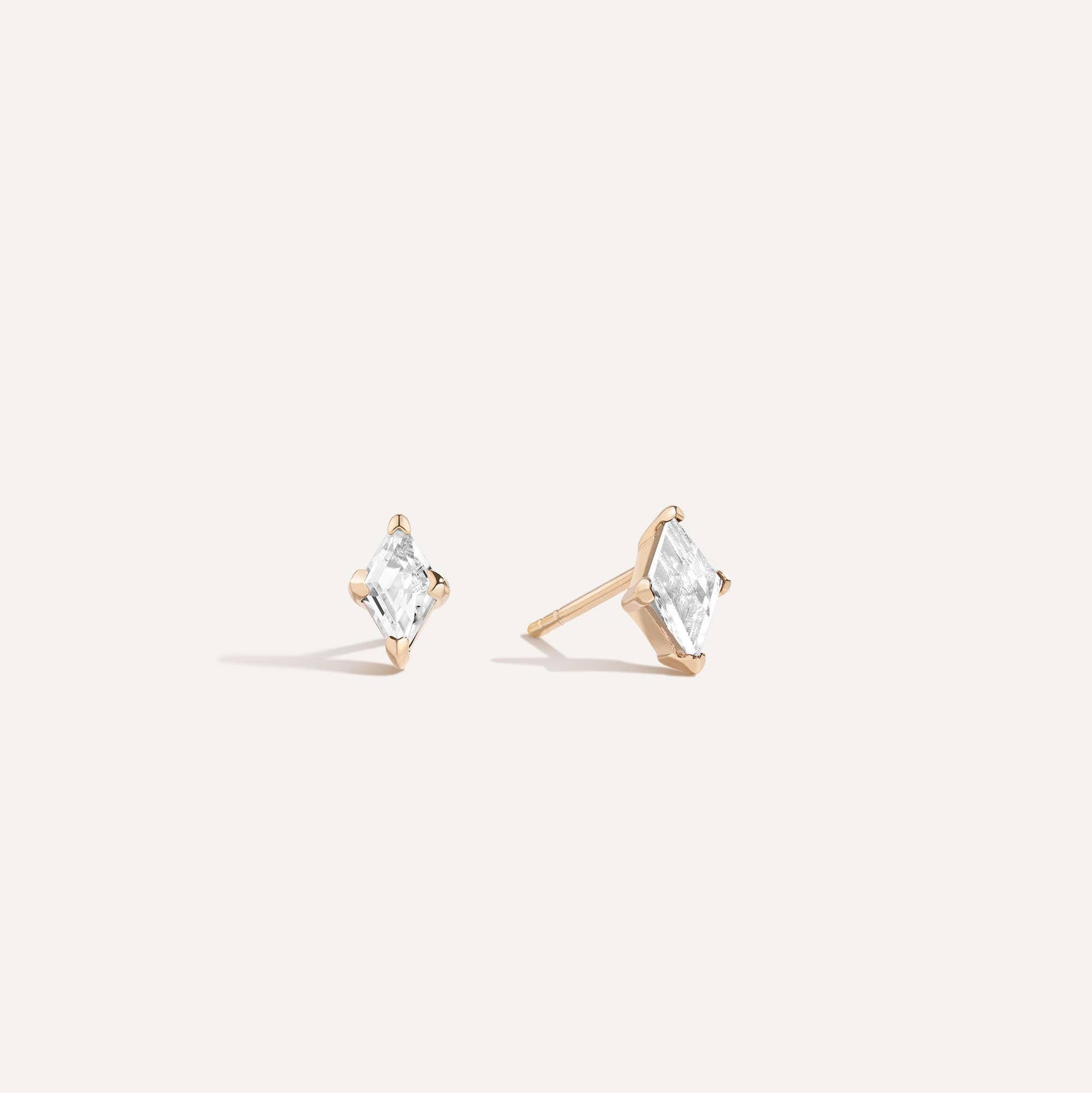 Anything Could Happen Lozenge Stud Earrings