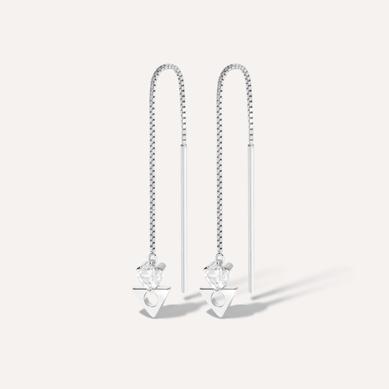 Dreaming & Believing Threader Earrings - LÚDERE