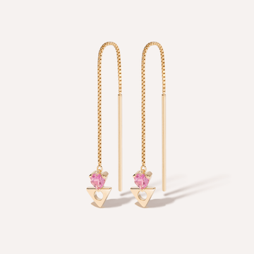 Dreaming & Believing Threader Earrings - LÚDERE