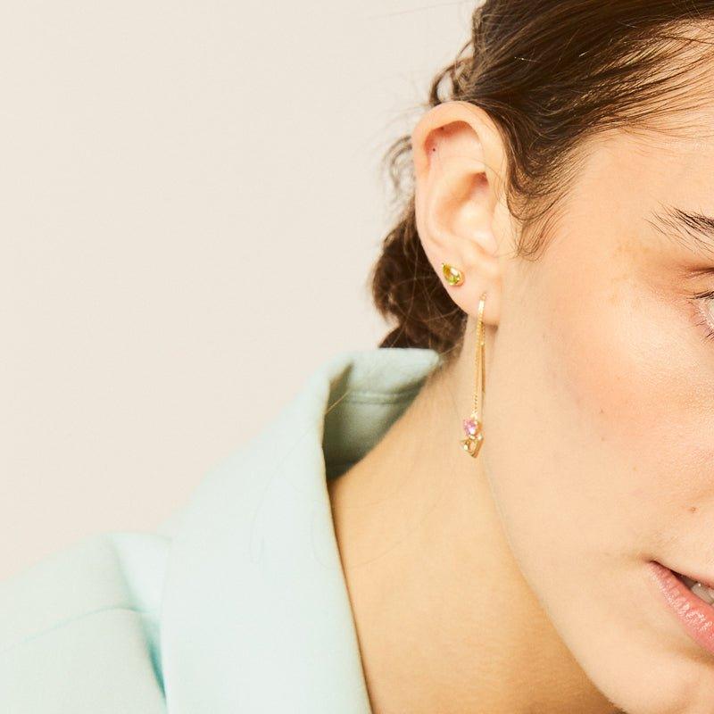 Dreaming & Believing Threader Earrings - LÚDERE