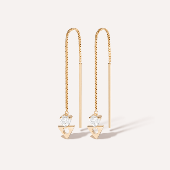 Dreaming & Believing Threader Earrings - LÚDERE