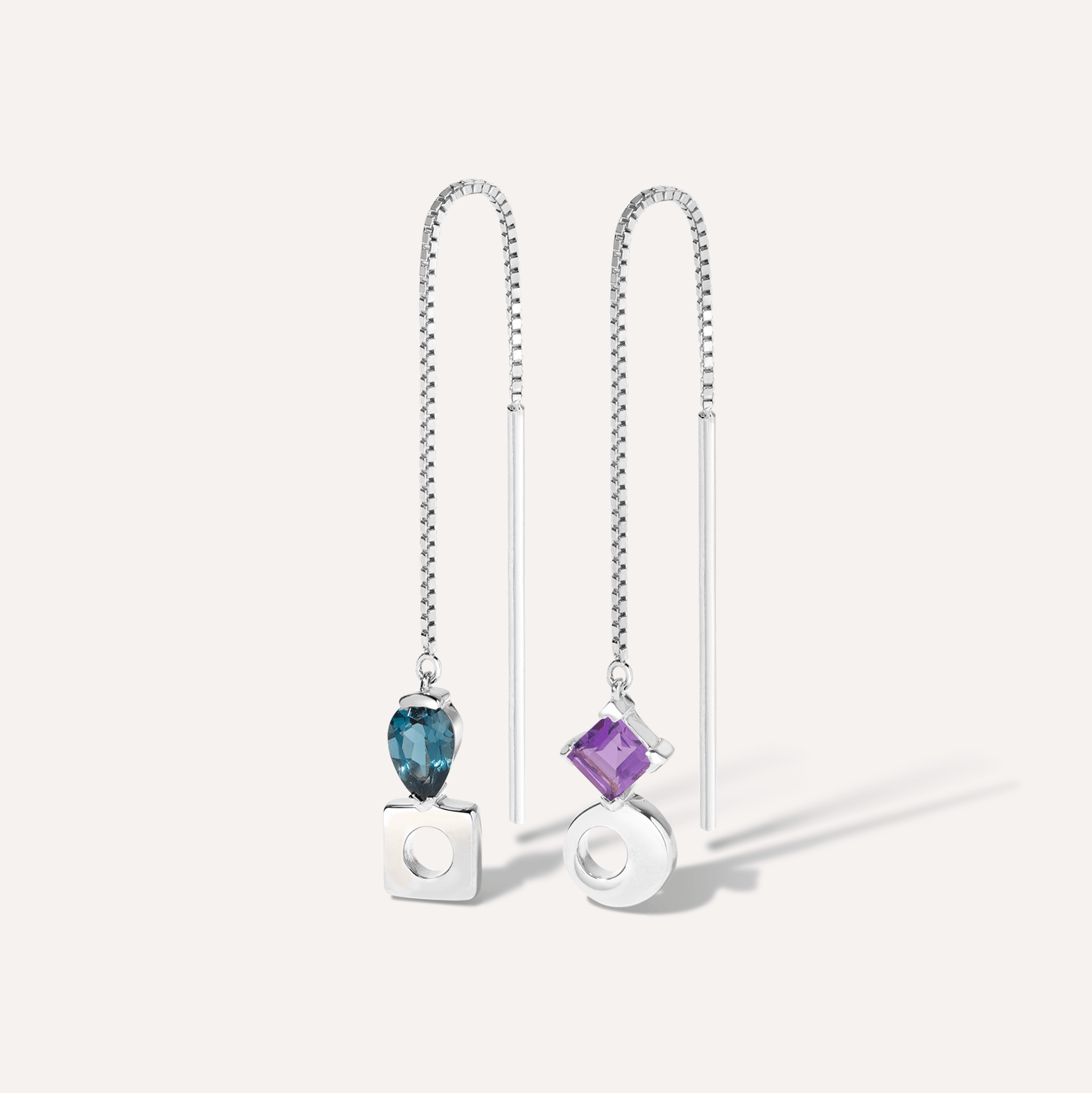 Falling & Laughing Threader Earrings