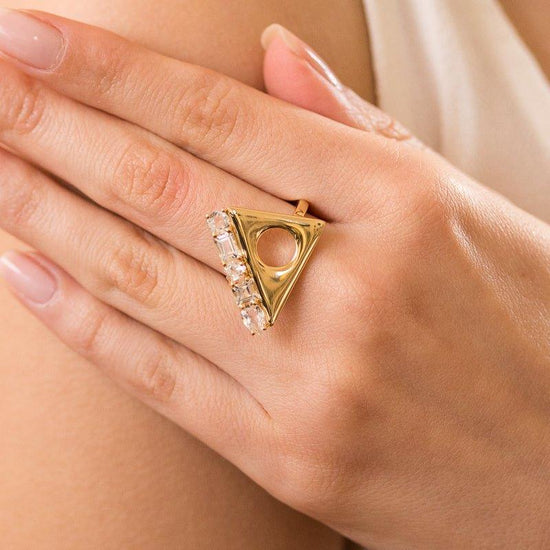 Fortune Favors the Bold Ring - LÚDERE Jewelry