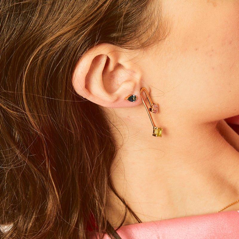 On My Way To Wonderland Earrings - LÚDERE Jewelry